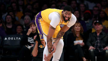 Anthony Davis went from the New Orleans Pelicans to Lakers but the fake injuries remained (Photo by Harry How/Getty Images)