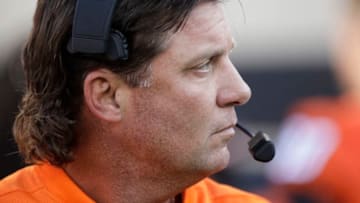 Mike Gundy, Oklahoma State Cowboys. (Photo by Brett Deering/Getty Images)