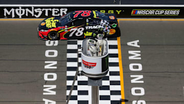 SONOMA, CA - JUNE 24: Martin Truex Jr., driver of the #78 5-hour ENERGY/Bass Pro Shops Toyota (Photo by Jonathan Ferrey/Getty Images)
