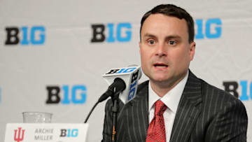 NEW YORK, NY - OCTOBER 19: Indiana Men's Basketball Head Coach Archie Miller speaks at the 2017 Big Ten Basketball Media Day at Madison Square Garden on October 19, 2017 in New York City. (Photo by Abbie Parr/Getty Images)