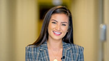 NEW YORK, NEW YORK - MARCH 10: (EXCLUSIVE COVERAGE) Caila Quinn visits People TV on March 10, 2020 in New York, United States. (Photo by Roy Rochlin/Getty Images)