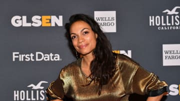 NEW YORK, NY - MAY 21: Inspiration Award Honoree Rosario Dawson attends the GLSEN 2018 Respect Awards at Cipriani 42nd Street on May 21, 2018 in New York City. (Photo by Dia Dipasupil/Getty Images for GLSEN)