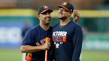HOUSTON, TX - OCTOBER 21: Alex Cora
