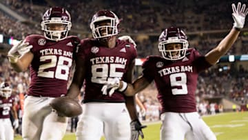 Jalen Wydermyer, Texas A&M Football Mandatory Credit: Sam Craft/Pool Photo-USA TODAY Sports