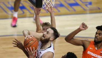 Donovan Clingan (Mandatory Credit: Nell Redmond-USA TODAY Sports)