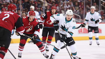 GLENDALE, AZ - NOVEMBER 22: Timo Meier