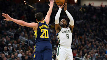 MILWAUKEE, WISCONSIN - DECEMBER 22: Wesley Matthews #9 of the Milwaukee Bucks (Photo by Quinn Harris/Getty Images)