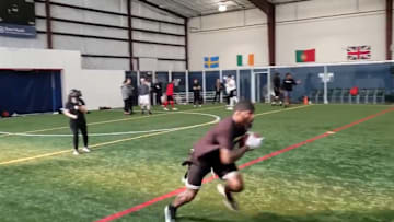 Dez Bryant was seen working out with Patrick Mahomes on Friday.