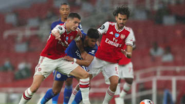 Arsenal, Granit Xhaka, Dani Ceballos (Photo by James Williamson - AMA/Getty Images)
