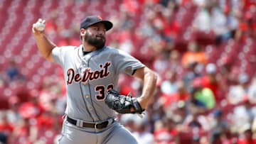 CINCINNATI, OH - JUNE 20: Michael Fulmer #32 of the Detroit Tigers pitches in the second inning against the Cincinnati Reds at Great American Ball Park on June 20, 2018 in Cincinnati, Ohio. (Photo by Joe Robbins/Getty Images)