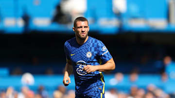 LONDON, ENGLAND - AUGUST 14: Mateo Kovacic of Chelsea during the Premier League match between Chelsea and Crystal Palace at Stamford Bridge on August 14, 2021 in London, England. (Photo by James Williamson - AMA/Getty Images)