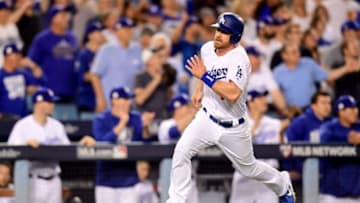 LOS ANGELES, CA - OCTOBER 06: Logan Forsythe (Photo by Harry How/Getty Images)