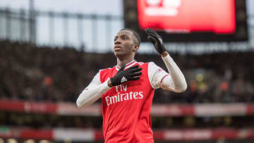 Eddie Nketiah, Arsenal (Photo by Sebastian Frej/MB Media/Getty Images)