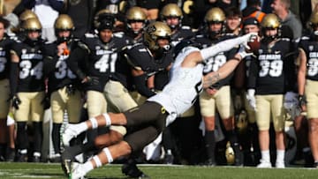 Colorado football transfer wide receiver Montana Lemonious-Craig sent a diplomatic message on his departure from Boulder Mandatory Credit: Ron Chenoy-USA TODAY Sports