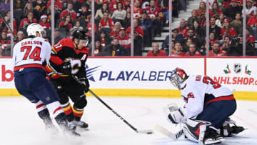John Carlson, Darcy Kuemper, Washington Capitals Mandatory Credit: Candice Ward-USA TODAY Sports