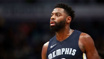 NEW ORLEANS, LA - JANUARY 20: Tyreke Evans #12 of the Memphis Grizzlies stands on the court during the first half of a NBA game against the New Orleans Pelicans at the Smoothie King Center on January 20, 2018 in New Orleans, Louisiana. NOTE TO USER: User expressly acknowledges and agrees that, by downloading and or using this photograph, User is consenting to the terms and conditions of the Getty Images License Agreement. (Photo by Sean Gardner/Getty Images)