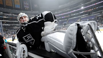 LOS ANGELES, CA - JANUARY 18: Jeff Zatkoff