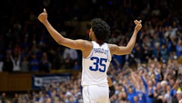 DURHAM, NC - DECEMBER 30: Marvin Bagley III