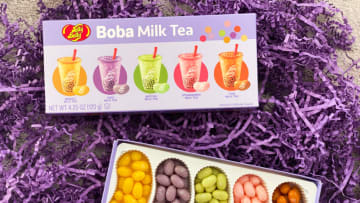 Jelly Belly Boba Milk Tea jelly beans, photo by Cristine Struble