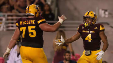 TEMPE, AZ - OCTOBER 22: Running back Demario Richard