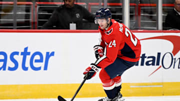 Connor McMichael, Washington Capitals (Photo by G Fiume/Getty Images)