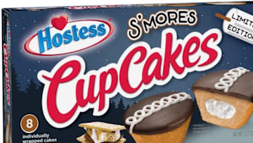 Hostess S'mores Cupcakes, photo provided by Walmart