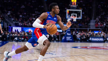 Detroit Pistons guard Hamidou Diallo Credit: Allison Farrand-USA TODAY Sports