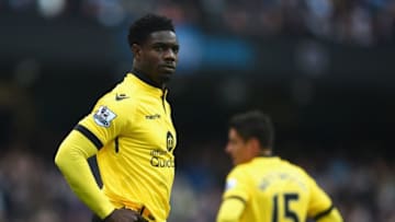 MANCHESTER, ENGLAND - MARCH 05: Micah Richards (L) and Ashley Westwood (R) of Aston Villa react after Machester City's fourth goal during the Barclays Premier League match between Manchester City and Aston Villa at Etihad Stadium on March 5, 2016 in Manchester, England. (Photo by Laurence Griffiths/Getty Images)