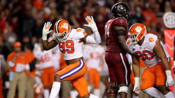 COLUMBIA, SC - NOVEMBER 25: Clelin Ferrell (Photo by Streeter Lecka/Getty Images)