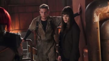 MARVEL'S AGENTS OF S.H.I.E.L.D. - ÒCollision Course (Part II)Ó Ð No time for the team to play catch-up, thereÕs a planet to save on ÒMarvelÕs Agents of S.H.I.E.L.D.,Ó airing FRIDAY, JULY 12 (8:00-9:00 p.m. EDT), on ABC. (ABC/Mitch Haaseth)IAIN DE CAESTECKER, ELIZABETH HENSTRIDGE