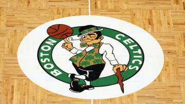 The Boston Celtics logo Mandatory Credit: Winslow Townson-USA TODAY Sports