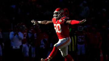 KANSAS CITY, MO - DECEMBER 28: Outside linebacker Justin Houston