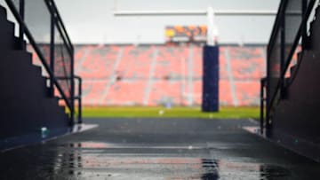 Auburn football legends celebrated Tuskegee's football practice which was hosted at Jordan-Hare Stadium on Saturday evening Mandatory Credit: John Reed-USA TODAY Sports