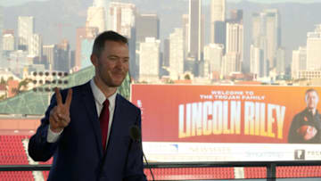 USC football head coach Lincoln Riley. (Kirby Lee-USA TODAY Sports)