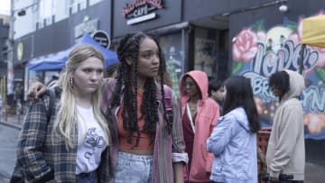 ACCUSED: L-R: Abigail Breslin and Aisha Dee in the “Esme’s Story” episode of ACCUSED airing Tuesday, March. 28 (9:01-10:00 PM ET/PT) on FOX. ©2023 Fox Media LLC. CR: Shane Mahood/FOX