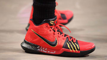 Duke basketball star Kyrie Irving (Photo by Al Bello/Getty Images)