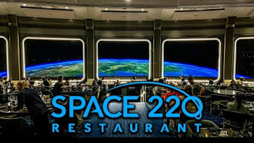 Dine in Space at The Space 220 Restaurant in Epcot at Disney World!