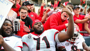 Andrew Thomas, Georgia Bulldogs. (Photo by Carmen Mandato/Getty Images)