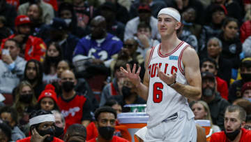 Alex Caruso, Chicago Bulls Mandatory Credit: Jon Durr-USA TODAY Sports