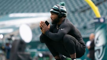 Boston Scott, Philadelphia Eagles (Mandatory Credit: Bill Streicher-USA TODAY Sports)