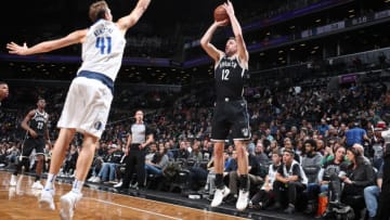 Brooklyn Nets Joe Harris. Mandatory Copyright Notice: Copyright 2018 NBAE (Photo by Nathaniel S. Butler/NBAE via Getty Images)