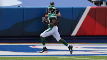 Former Duke football standout Jamison Crowder running into the end zone. (Photo by Timothy T Ludwig/Getty Images)