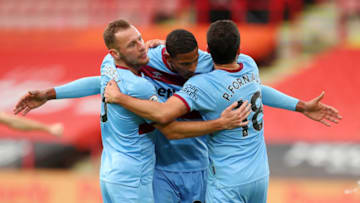 West Ham beat Sheffield United. (Photo by Catherine Ivill/Getty Images)