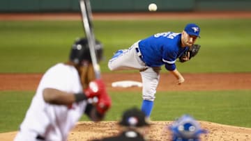 BOSTON, MA - SEPTEMBER 05: Pitcher Marco Estrada