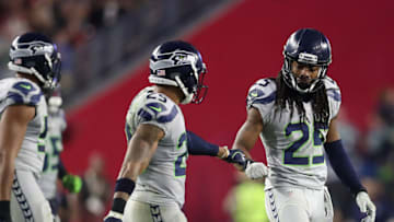 GLENDALE, AZ - OCTOBER 23: Cornerback Richard Sherman