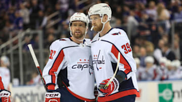 Evgeny Kuznetsov, Anthony Mantha, Washington Capitals Mandatory Credit: Danny Wild-USA TODAY Sports