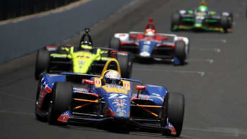 INDIANAPOLIS, IN - MAY 27: Alexander Rossi, driver of the #27 NAPA Auto Parts Honda (Photo by Chris Graythen/Getty Images)