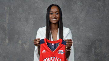 NEW YORK, NY - APRIL 13: during the WNBA Draft on April 13, 2017 at Samsung 837 in New York, New York. NOTE TO USER: User expressly acknowledges and agrees that, by downloading and or using this Photograph, user is consenting to the terms and conditions of the Getty Images License Agreement. Mandatory Copyright Notice: Copyright 2017 NBAE (Photo by Jennifer Pottheiser/NBAE via Getty Images)