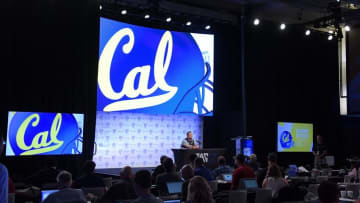 Jul 14, 2016; Hollywood, CA, USA; California Golden Bears coach Sonny Dykes during Pac-12 media day at Hollywood & Highland. Mandatory Credit: Kirby Lee-USA TODAY Sports