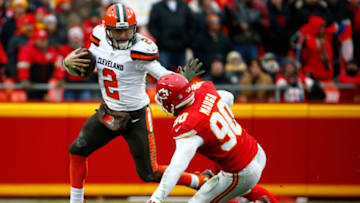 KANSAS CITY, MO - DECEMBER 27: Johnny Manziel